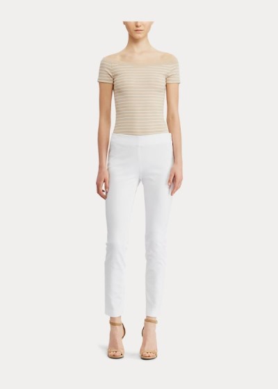 Ralph Lauren Stretch Twill Skinny Bukser Dame Danmark (GETKB5247)